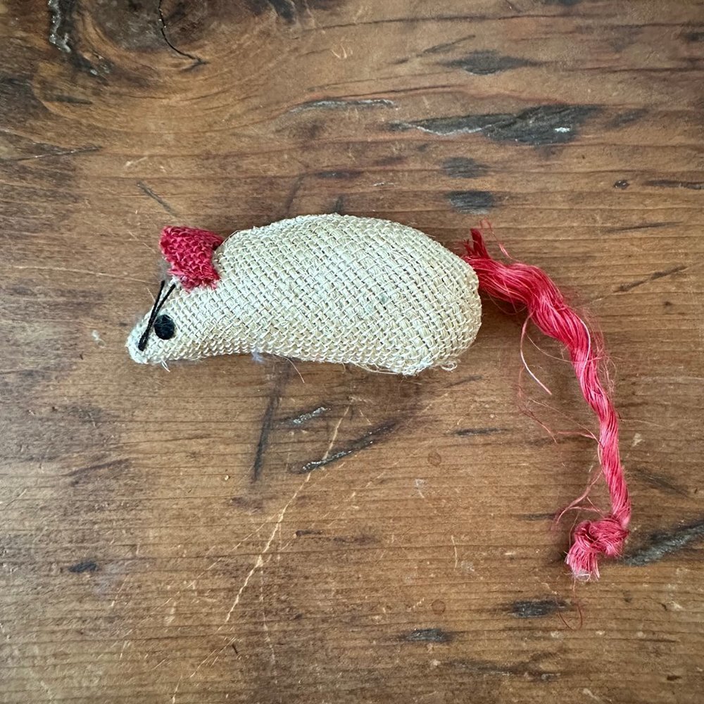 Textured Cat Toy Mouse NWOT